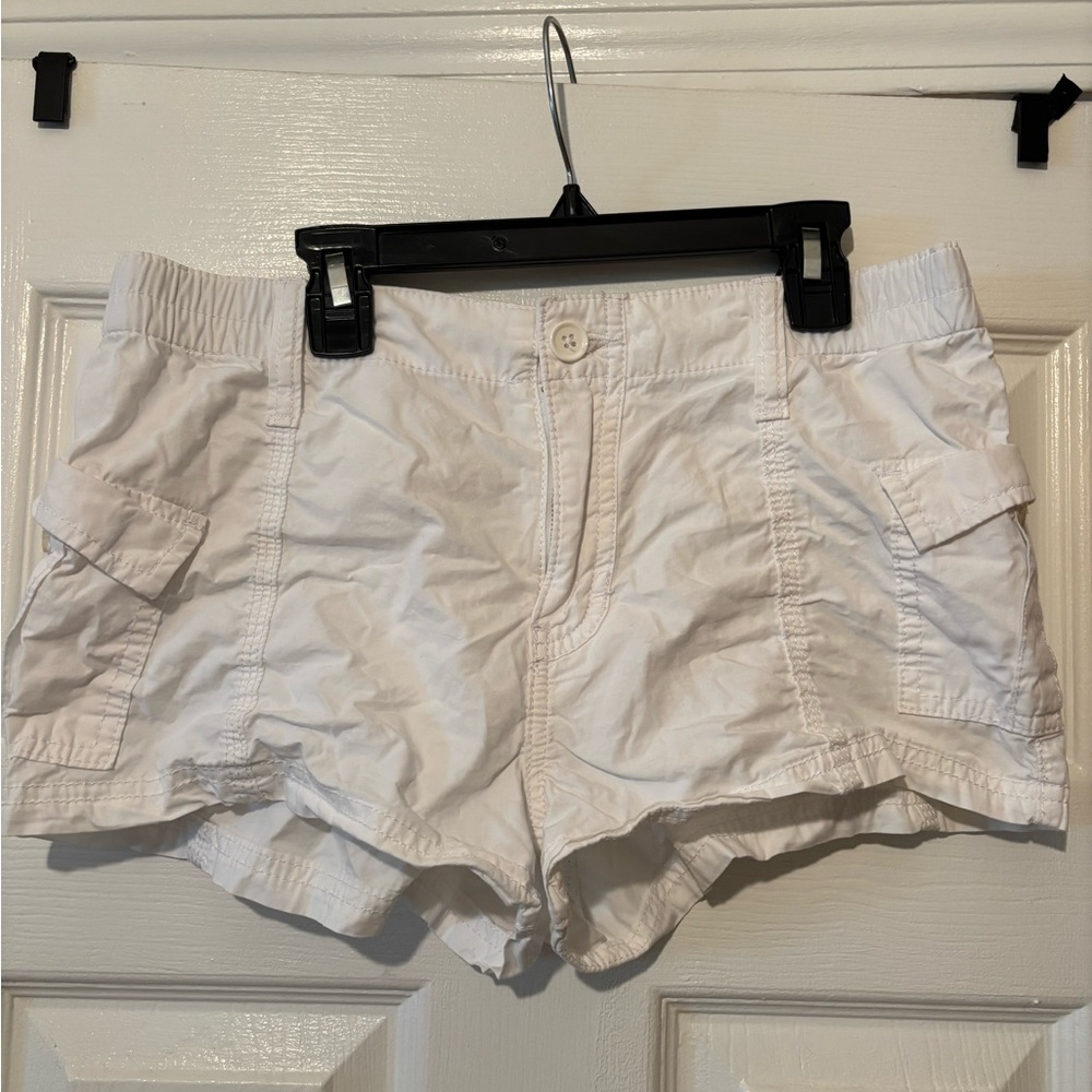 BDG Women's Cream Cargo Shorts